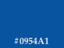 Color swatch of #0954A1.
