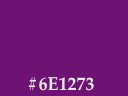 Color swatch of #6E1273.
